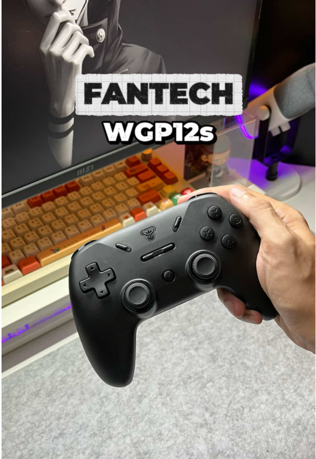 Fantech WGP12s จอยเกมมิ่งไร้สาย มี Hall Effect บอกเลยว่าดีสุดๆ   #จอย #จอยเกมส์ #จอยเกม #joystick #fantech 