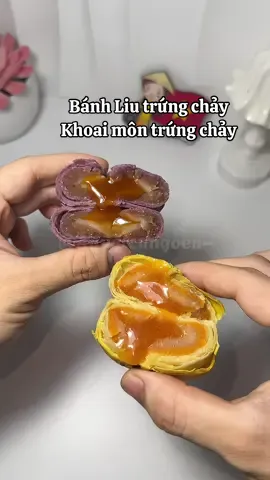 Trứng chảy siu mê #xuhuong #doanvat #fyp #khoaimontrungchay #banhliutrungchay  @Ăn vặt cùng oen~  @Ăn vặt cùng oen~  @Ăn vặt cùng oen~ 