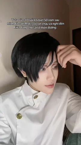 Tình hình là hơiii suy #cosplay #jjk #jujutsukaisen #yutaokkotsu #viral 