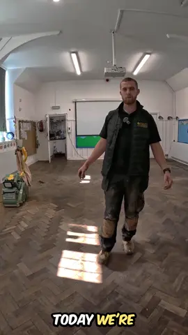🎥✨ Burwood Preschool Transformation! This preschool floor hadn’t been touched in decades 😱 This pitch pine parquet floor hadn’t been touched in YEARS 😱 – uneven, dry, and hidden under layers of damage. We brought it back to life in just ONE DAY ✅ ✔ Sanded down to make it safe again ✔ Finished with 3 coats of Junckers HT700 for strength & shine Now it looks absolutely stunning 🤩 A brand new feel for the preschool – and the kids can enjoy it safely every day! #FloorRestoration #ParquetFloor #BeforeAndAfter #SchoolMakeover