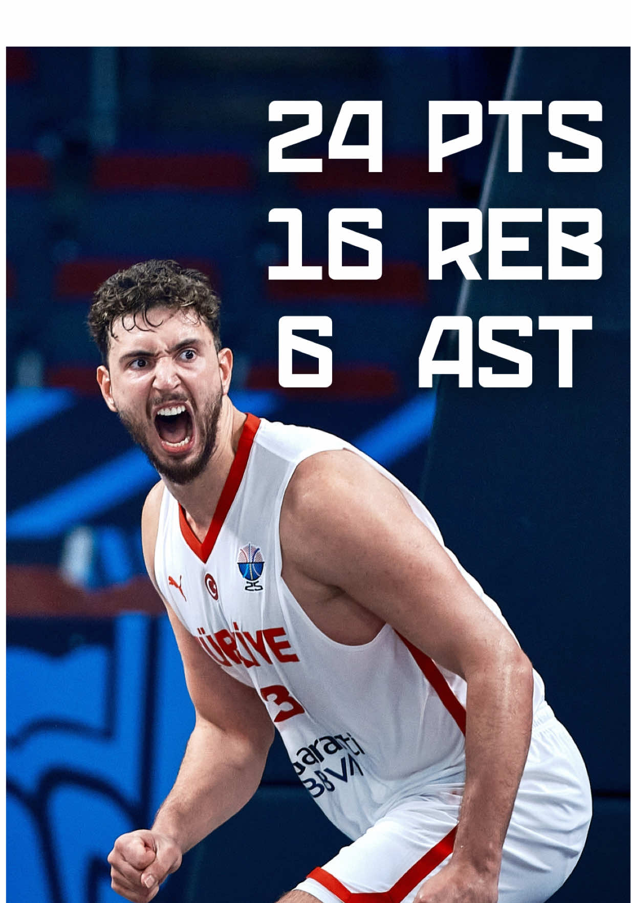 Alperen Sengun with another monster double-double gets Turkiye 🇹🇷 past Sweden to advance into quarterfinals 🔥 #EuroBasket #basketball #turkiye🇹🇷 #turkey🇹🇷 #alperensengun @NBA @houstonrockets 