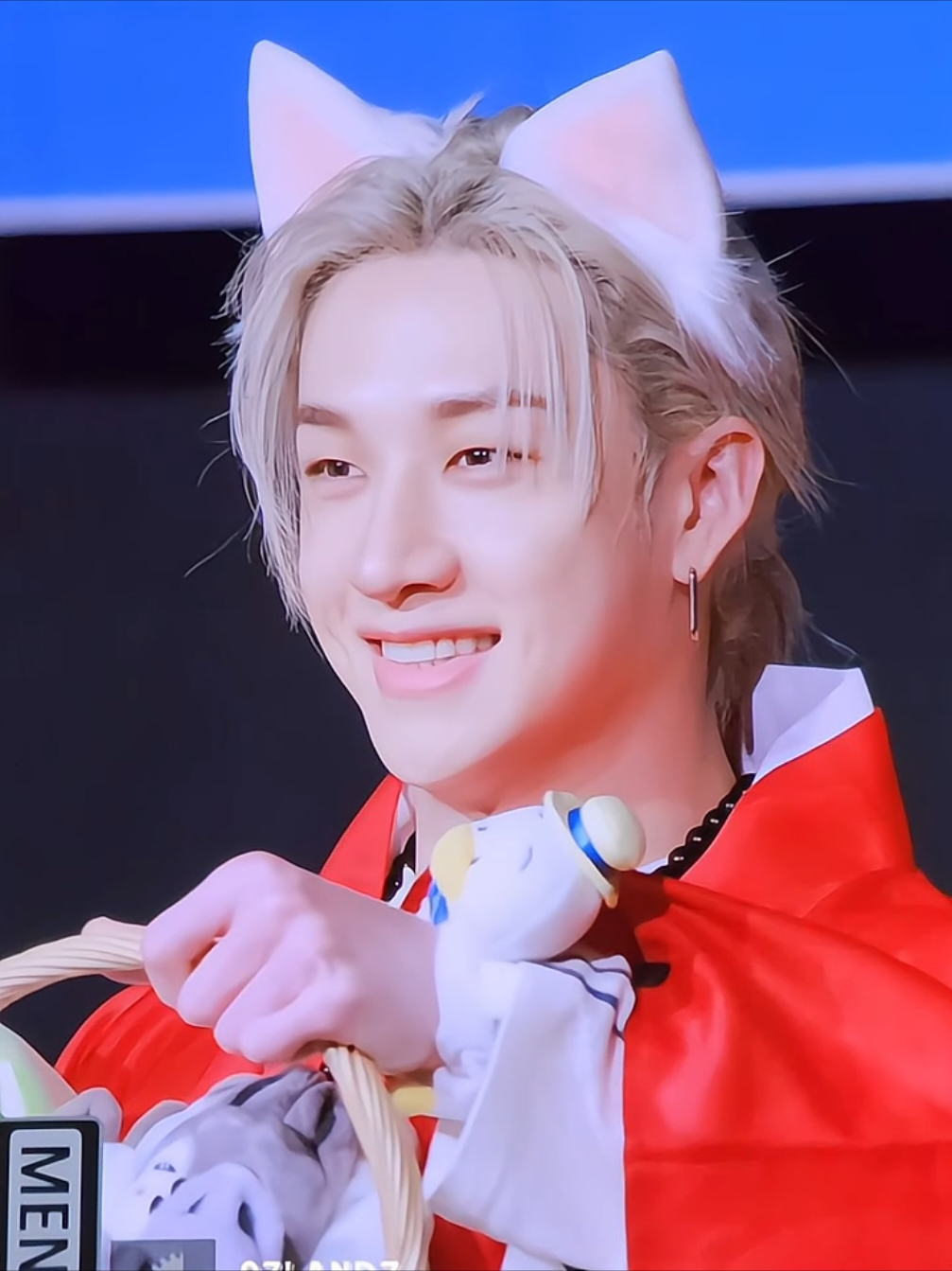 Я счастлива 😭😭😭 #bangchanblondehair #bangchan #StrayKids #stay #skz 