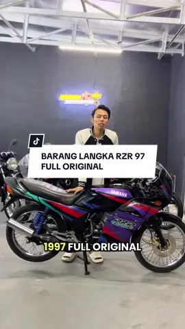 RZR TH 1997 FULL ORIGINAL 🇯🇵 ALL PART ORIGINAL BAWAAN KELENGKAPAN :  - BPKB  - STNK - FAKTUR - PAJAK ON NOPOL AD IDR 65 JT NEGO #rxking #rzr 