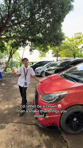 I’m a little comedian not a growling snake 🐍 #fyp #schoollife #funny #real #clown 