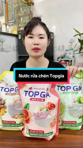 Nước rửa chén bát Topgia #buithituoi1197 #nuocruachentopgia 