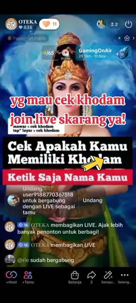 join live sekarang ya! #cekkhodam #fanpage #fypageシ #fyp #fypシ゚ 