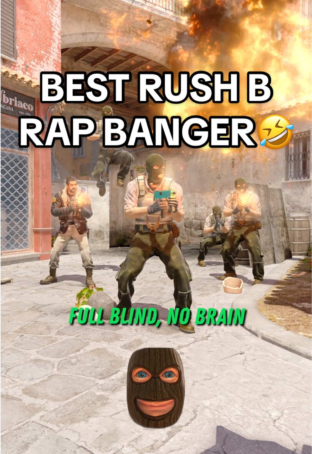 We know only Rush B! Absolute Cinema!🤣 #cs2 #cs2memes #gaming #ohnepixel #twitch 