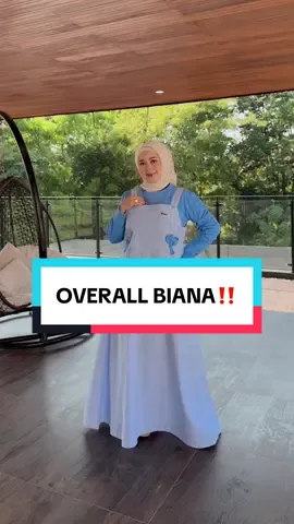 overall biana superr gemeshh✨🩵 yukk jangan sampai kehabisan yaa! check out di keranjang👀#fyp #dailyoutfits #trending #outfitideas #overalldress 
