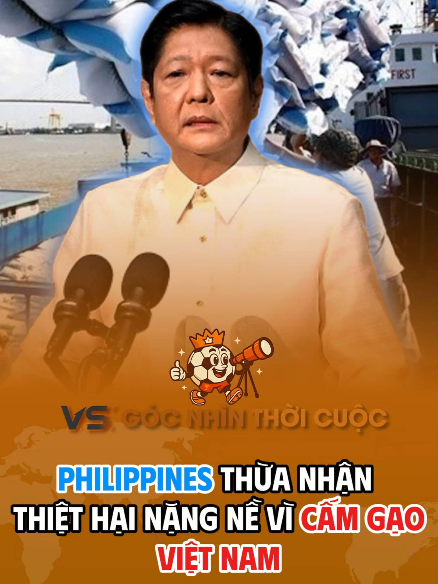 Philippines thừa nhận thiệt hại nặng nề vì cấm gạo Việt Nam #xuhuong #chinhtri #viral #vietnam #philippines