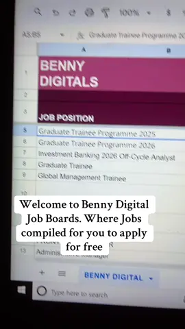 Have you applied? Click link in bio to apply #entrylevel #recruitment 