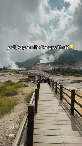 jadii kapan ni?🫢 #kawahsikidangdieng #dieng #wisata 