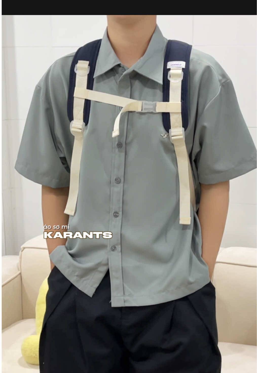 form áo sơ mi nhà KARANTS đúng đẹp lun á @KARANTS #karants #aosomi #unisexfashion #macdepmoingay #muataitiktok 
