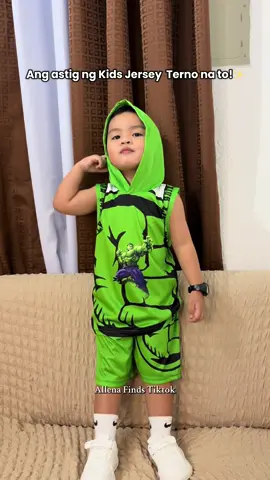 Siguradong magugustuhan to ng kids nyo! Lalo na kung favorite din nila si hulk❤️ Ang ganda ng tela mga mommies presko isuot🫶 #jerseyterno #kidsjersey #jerseyforkids #trendingvideos #buynow 