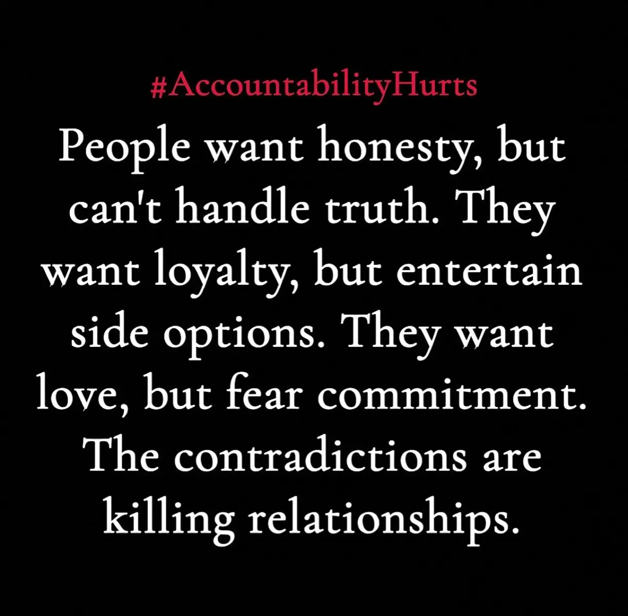You can't demand what you refuse to give. . . #poohtalks #RelationshipTruths #realtalk 