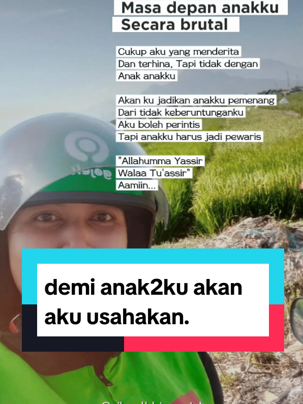 demi masa depan anak2ku akan ku usahakan segalanya #CapCut #fyppppppppppppppppppppppp #pejuangrupiah #pejuangkeluarga🤗🥰 
