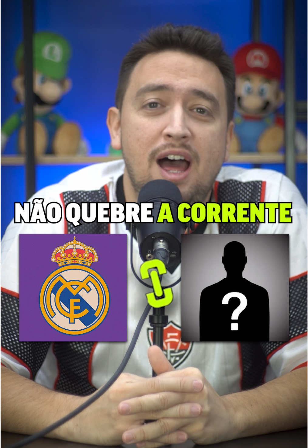 NÃO QUEBRE A CORRENTE VERSÃO FUTEBOL! Consegue ir mais? #trivia #futebol #cristianoronaldo #messi #neymar