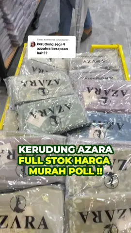 Membalas @isha_dur89 Ready stok melimpah kerudung Azara motif! Pilihan motif banyak dan warna juga banyak. Mau? Dapatkan sekarang juga i store kita #kerudung #kerudungazara #azara #kerudung segi 4yg lgi viral #fyp 