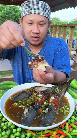 ดุกต้มน้ำปลาร้าอร่อยๆ#จ่าบอลjaaball #mukbang #ต้มปลาดุกน้ำปลาร้า 