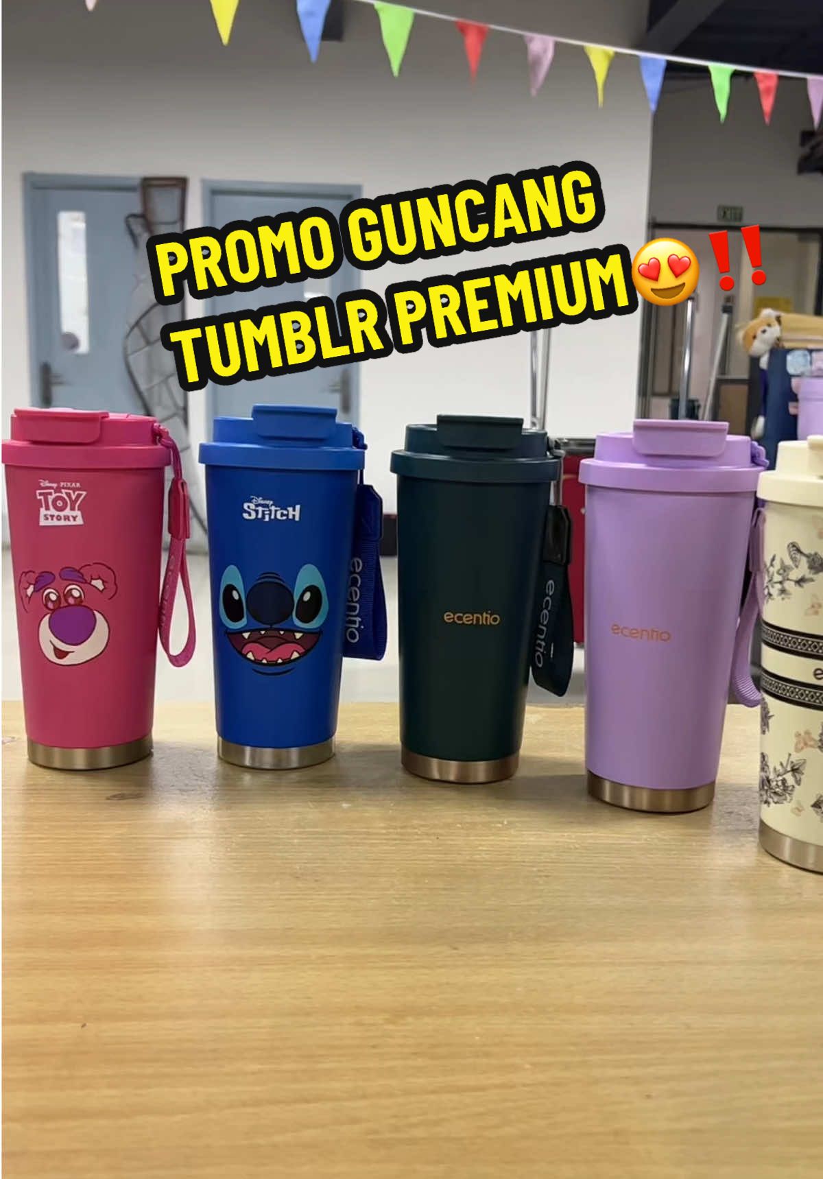 CO di keranjang kuning ya🥰#ecentio #fyp #tumblerstainless #tumblr #BeliLokal 