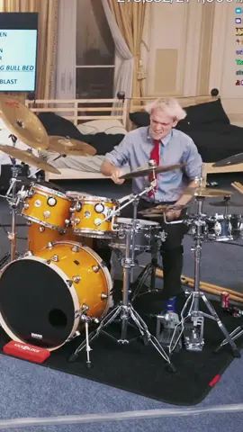 Kai Cenat Woke Up TO DEFTONES kai cenat hired a old deftones member and he couldn’t stop playing his old songs., NPC miles loves it aswell. kai woke up grumpy but then started nodding his head. #kaicenat #drummer #fyp #viral #milesmorlaes