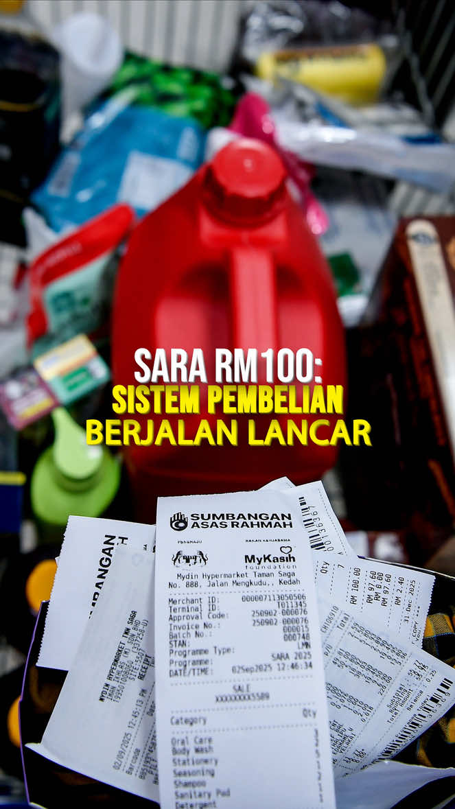 SARA RM 100 : Sistem pembelian berjalan lancar  #BernamaNews #VideoBernama #SARA100