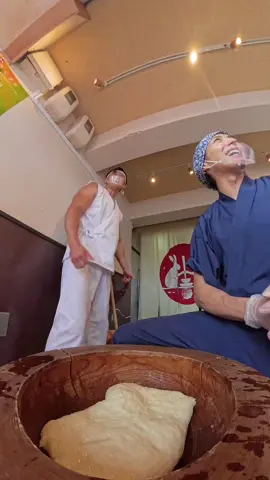 mochimochi pounding #matcha #muscle #mochi #fyp #viral 