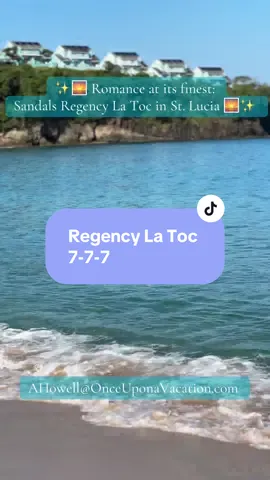 ✨🌅 Romance at its finest: Sandals Regency La Toc in St. Lucia 🌅✨ Indulge in the Sunset Bluff Honeymoon Oceanfront One Bedroom Butler Villa Suite with Private Pool — your own private oasis perched above the Caribbean Sea. 💖 Your stay includes: 🍽️ 10 gourmet restaurants 🌊 Unlimited water sports ✈️ Roundtrip airport transfers 🥂 Premium liquors 🎾 Unlimited land sports ⛳ Complimentary green fees 🏖️ All tips, taxes & gratuities included 📅 Travel Dates: January 18–24, 2026 💰 Price: $11,306 total for two A private villa, breathtaking views, and endless luxury — this is the kind of escape you’ll never forget. ✨ Who’s on your dream getaway list? 🌴🍹