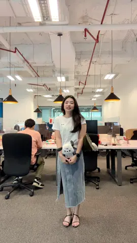 outfit check dengan lagu peak centil #fyp #OOTD #officeoutfit #outfitcheck #petitefashion 