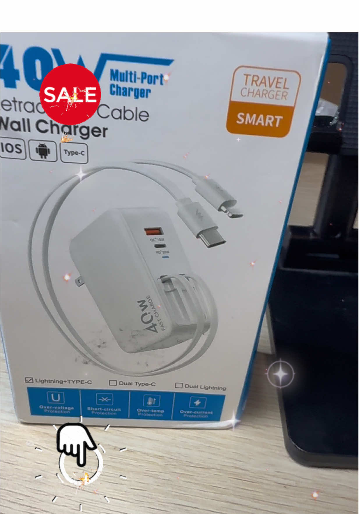 From your phone to your laptop, charge it all at once. The 440W multi-port charger is your all-in-one power hub for work, play, and travel. #PowerAnywhere #MultiDevice #FastChargeTech #OnTheGoPower #travelreadystayorganized 