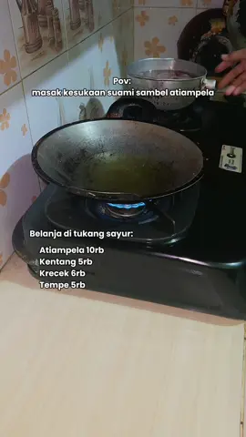 Menu sederhana tapi enak✨👩🏻‍🍳#sambelatiampela #masakanrumahan #masakanibu #masakansimple 
