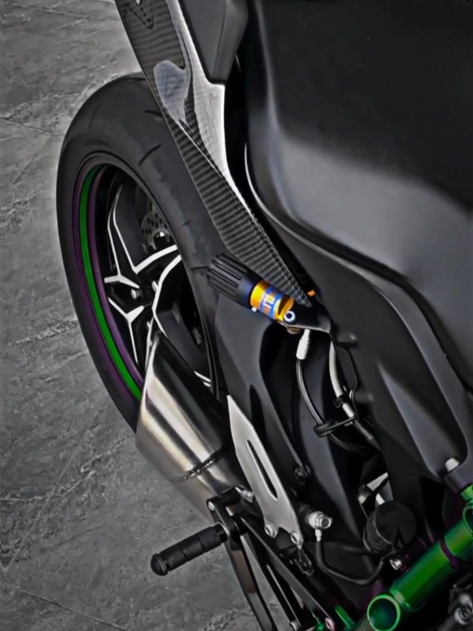 Dragons sound 🔥 #kawasakih2#kawasaki#carbon#hyperbike#japanbike - - motorbike video in Ig: @kenung_97 preset in tiktok: @ben_preset3