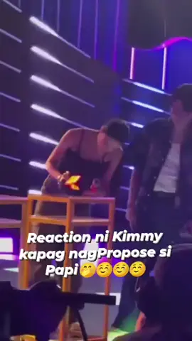 Reaksyon ni kimmy kapag nag propose si papi #cheryloupalma #kimchiu 