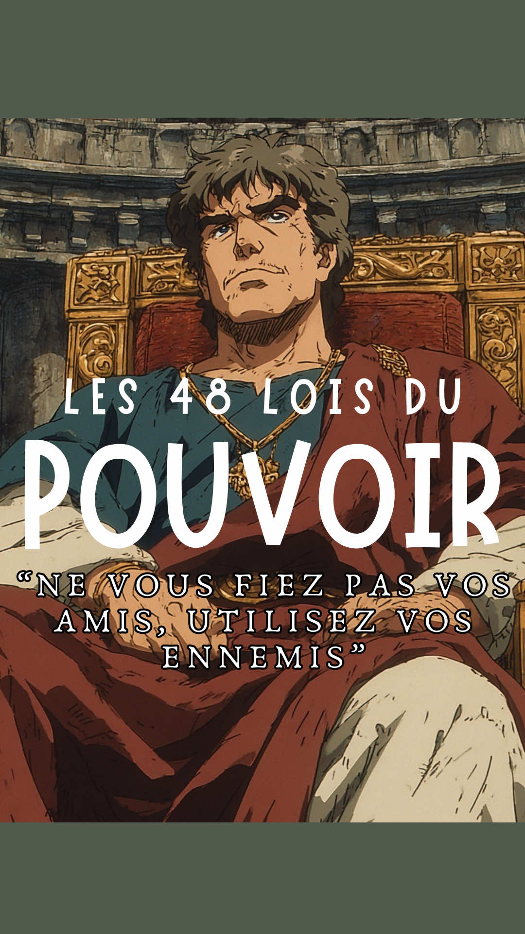 Les 48 lois du pouvoir | Loi 2 : « Ne vous fiez pas à vos amis, utilisez vos ennemis ». L’histoire de Michel III et Basile 1er le Macédonien. #apprendresurtiktok #histoire #storytelling #animation 