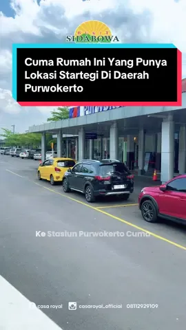 Percuma punya rumah kalau lokasinya gak strategis 😅 Di Bukit Sidabowa Asri, kamu bisa punya hunian nyaman dengan lokasi yang super strategis: ✨ 10 menit aja ke Stasiun Purwokerto, pas banget buat yang sering dinas atau traveling ✨ 10 menit ke pusat kota, jadi gampang kalau mau kulineran atau ada urusan penting ✨ 10 menit ke Rita Supermall, belanja kebutuhan harian pun jadi super praktis Hunian nyaman, lokasi strategis, investasi aman  Jangan tunggu lama, hubungi sekarang juga #CasaRoyal #BukitSidabowaAsri #4060 #TipeStandard #Rumah1Lantai         