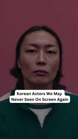 Korean Actor We May Never Seen Again ON Big Screen. #netflix #squidgame #fyp #koreandrama #kpop #actor 