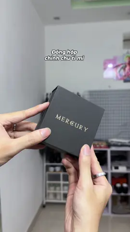 Vòng tay Mercury Logan titan sáng bóng chống gỉ tốt thật sự!!! #vongtay #mercury #fyp 