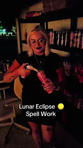 Spell work for the lunar eclipse energy  Check my bio  #lovespell #protectionspell #moneyspell #beginnerwitchtips #witchtok 