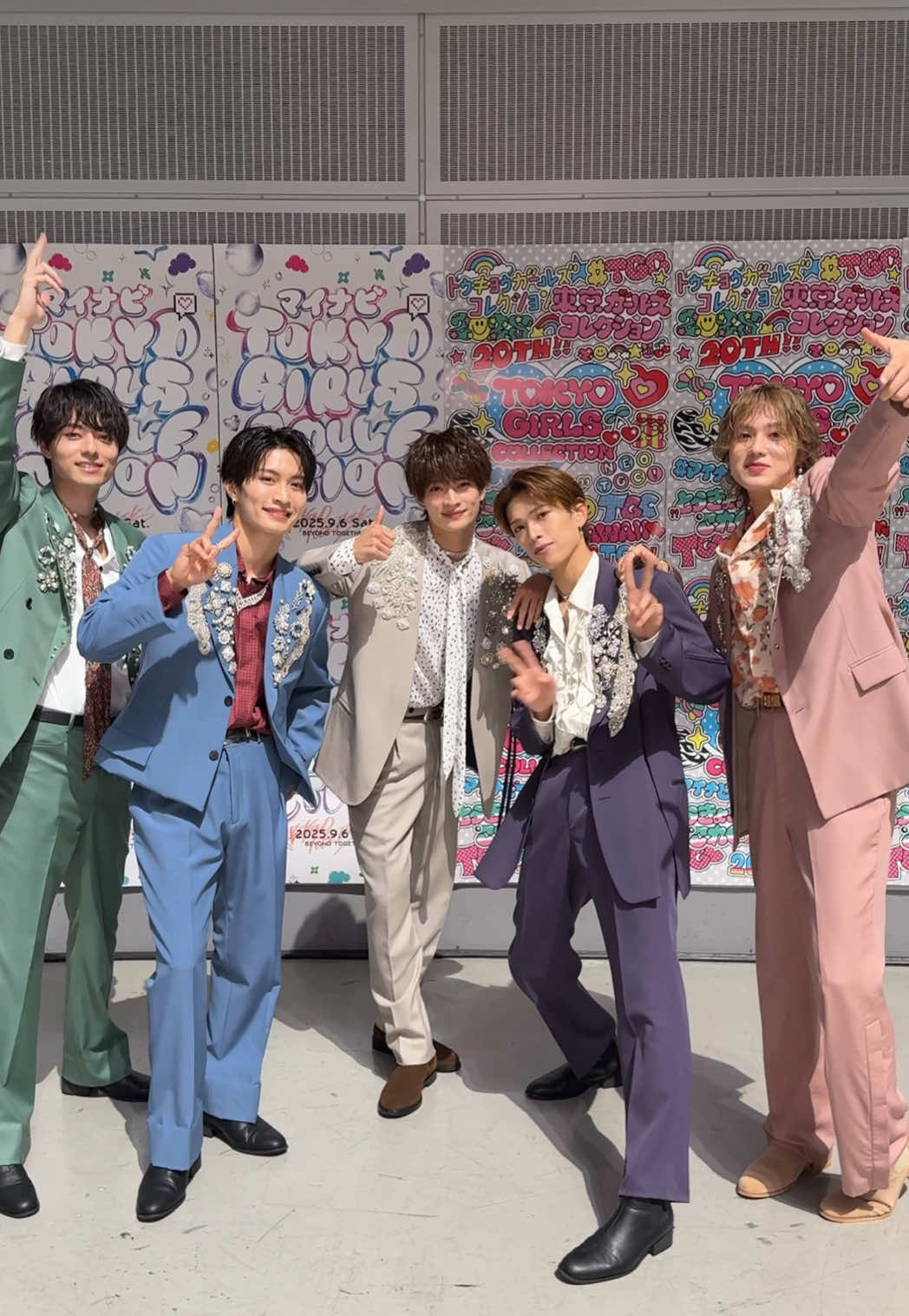 TGC20周年セレブレーションソング 「Biggest Party」 早速TikTokでお届け💐💍 TGCありがとうございましたー！ #ACEes 浮所飛貴/那須雄登/作間龍斗/深田竜生/佐藤龍我 #BiggestParty #マイナビTGC #TGC #TGC20th