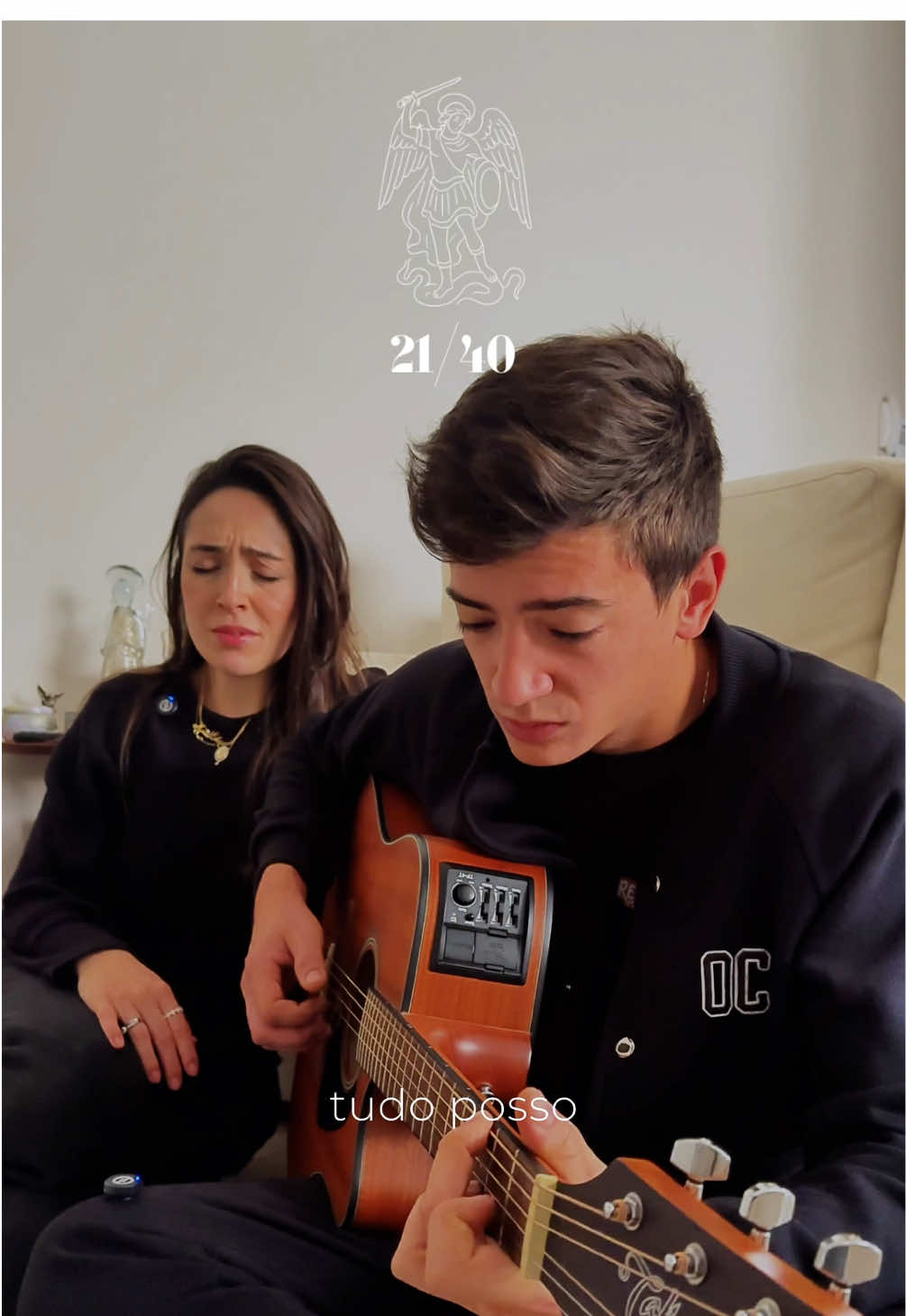 Tudo Posso | 21/40 dias com São Miguel Arcanjo #catolicos #freigilson #musicacatolica #jovenscatolicos #40diascomsaomiguelarcanjo