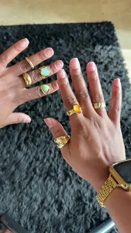 A set of fun costume jewelry 🥰🥰 #jewelry #rings #costumejewelry #fashionablejewelry 