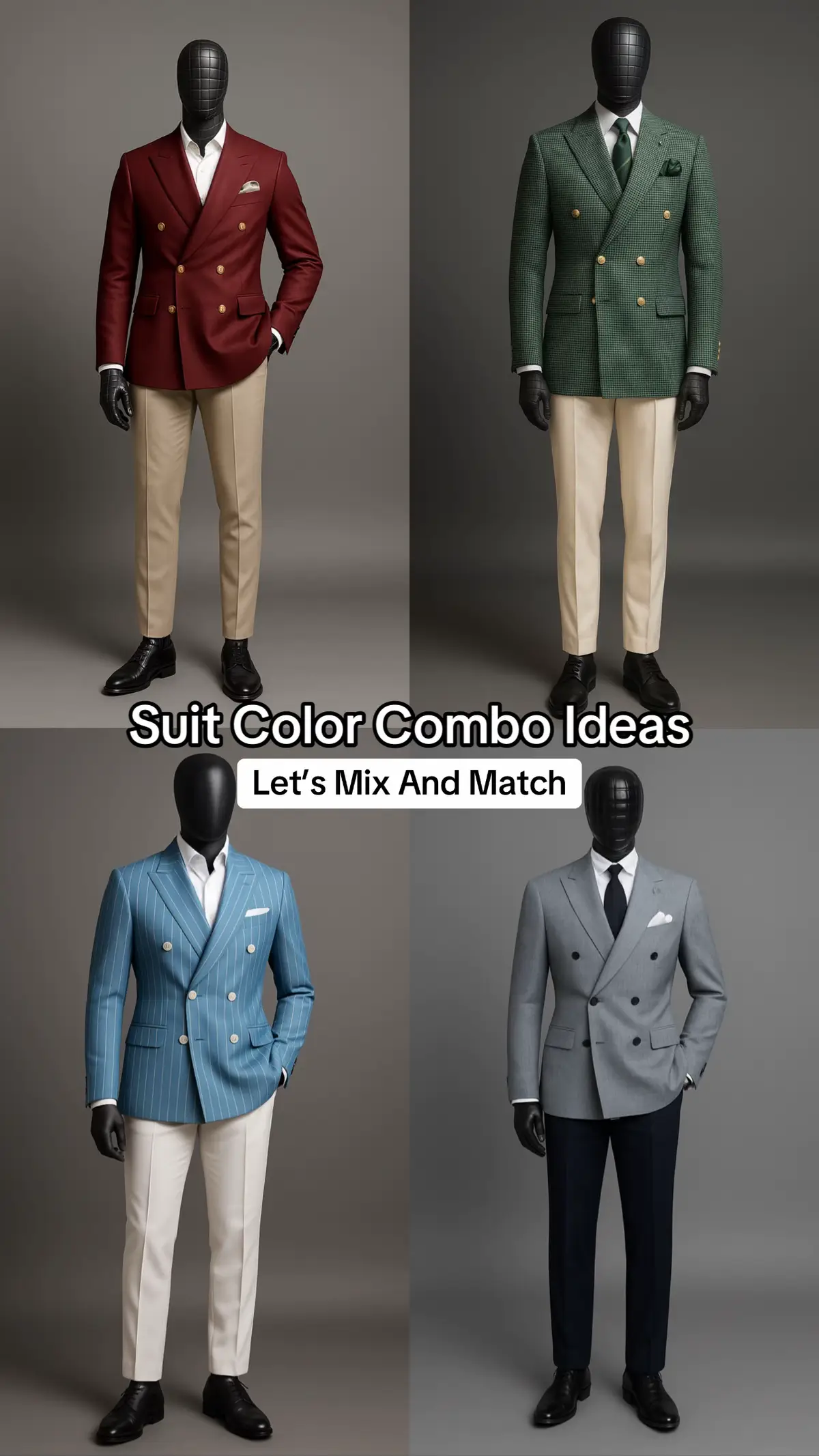 #suit #howto #suitstyle #mixandmatchclothes #foryoupage 