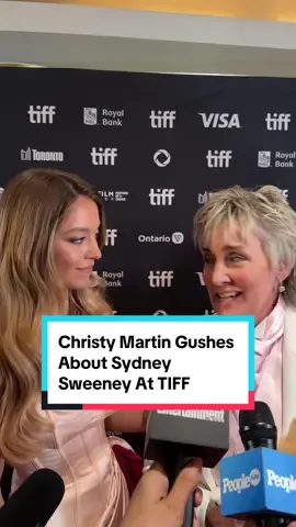 #SydneySweeney and #ChristyMartin are locked in! #TIFF #FilmTok