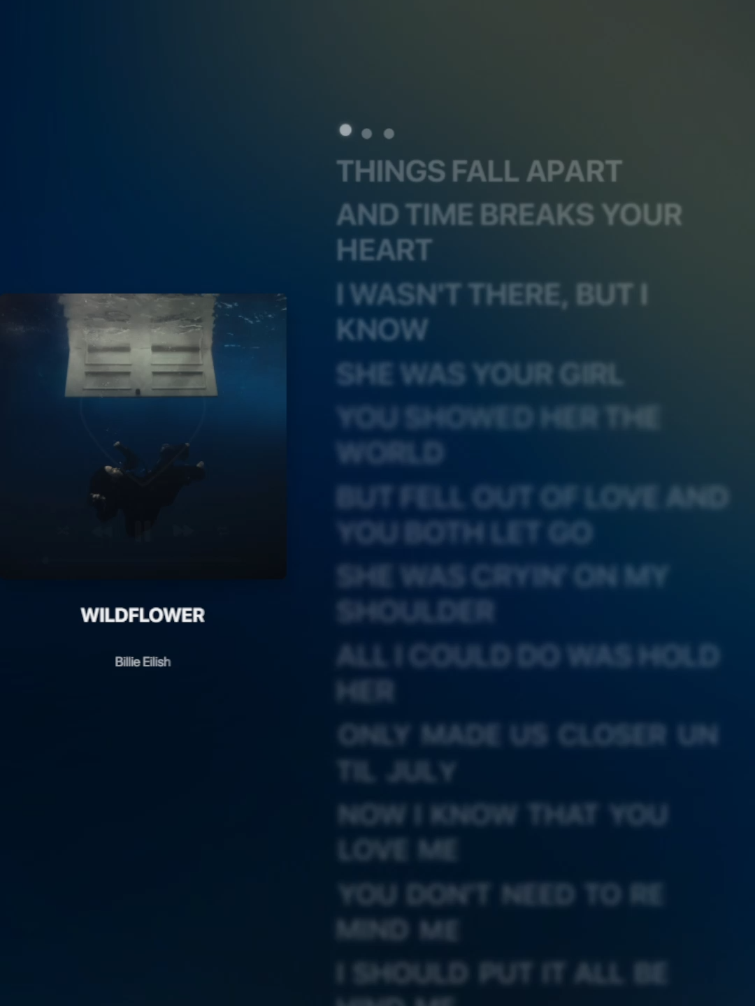 WILDFLOWER - Billie Eilish #fyp #song #wildflower #billieeilish #musicvibes #vibes #foryoupage❤️❤️ #spotify #foryou #viral #blowup #lyrics_songs #edit #views #artist #tiktokviral #lyricsedit