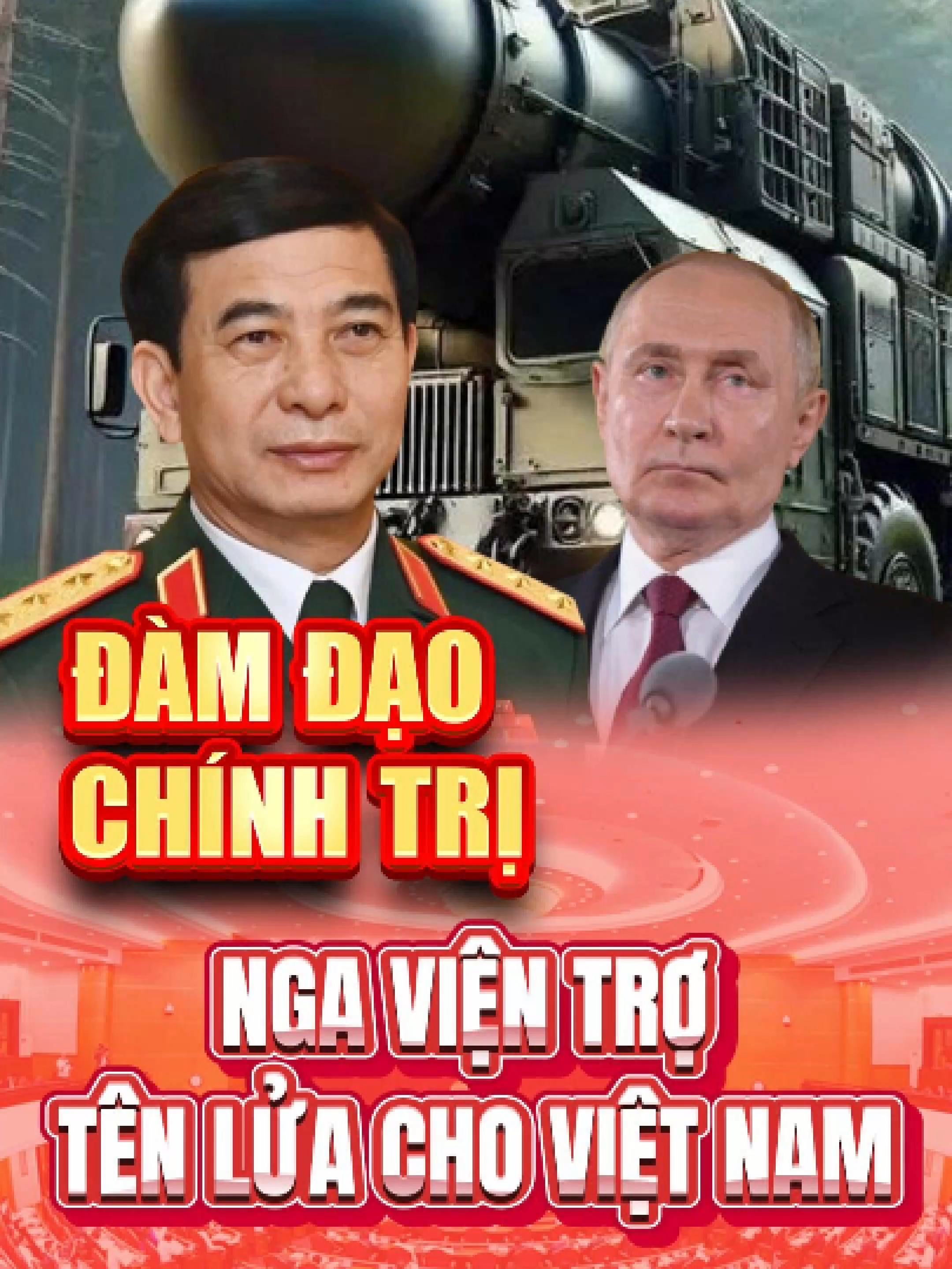 Nga Viện Trợ Tên Lửa Cho Việt Nam #chinhtri #damdaochinhtri #vietnamnga #fyp #tenlua