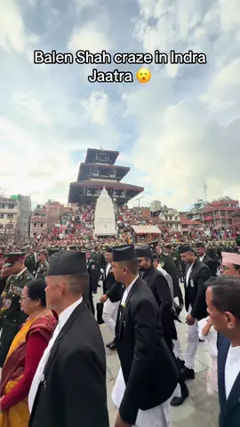 Balen Shah craze in Indra jaatra, Basantapur! #ronb #news #balenshah #Indrajaatra 