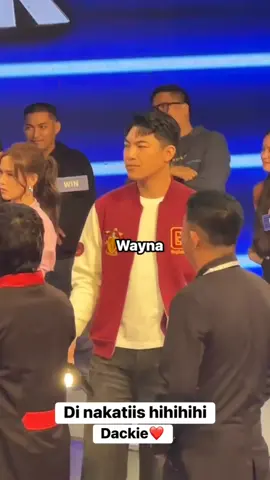 dackie off cam moment on showtime. #dackie #darrenespanto #jackiegonzaga #dackiemoments 
