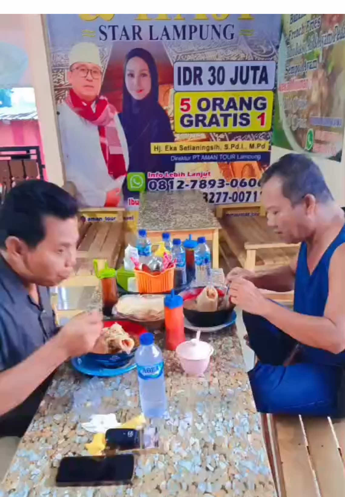 trimakasih bapak2 yg dari Pesawaran sudah ke bakso tulang sumsum gunung sugih😎😍🥰 ditunggu balik lg ya pak bawa gengg😋😁🕺🏻🕺🏻 #fyp #tiktokviral #kulinergunungsugih #tulangsumsumkakisapi #nyeruitlampung 