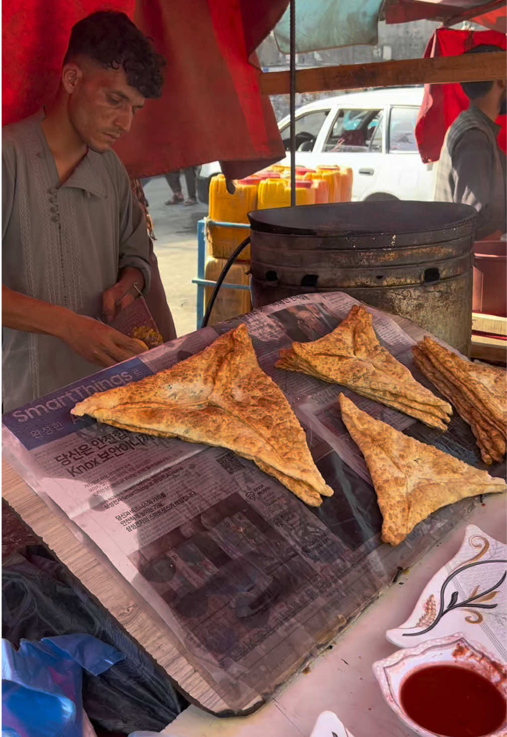 Bolani #foruyou #fyp #FoodLover #streetfood #foodies 