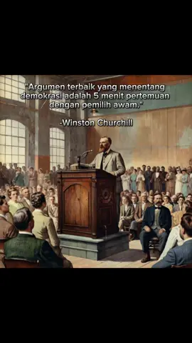 Artinya sederhana tapi menohok: kadang demokrasi terlihat rapuh bukan karena sistemnya, melainkan karena kualitas pemahaman masyarakatnya. Dalam obrolan singkat saja, sering kita bisa melihat bagaimana opini dibentuk bukan oleh data atau refleksi, tapi ikut-ikutan, emosi, atau bahkan sekadar keresahan sesaat.   Kalimat ini mengajak kita untuk bercermin: sudahkah kita belajar mendengar, memahami isu lebih dalam, dan tidak hanya jadi “pengikut arus”? Demokrasi hanya sekuat cara kita berpikir dan berdiskusi. Jadi sebelum mengkritik sistem, mungkin kita perlu lihat dulu kualitas dialog saat ini. 🤔   Kalau kamu merasa pesan ini relate dengan keadaan sekarang, coba kasih ♥️, tuliskan pandanganmu di kolom komentar 📝, dan jangan lupa follow agar bisa sama-sama kita renungkan hal-hal sederhana tapi dalam seperti ini 🌿   #jejakstoic #katastoic #stoicismindonesia #renunganharian #demokrasi            