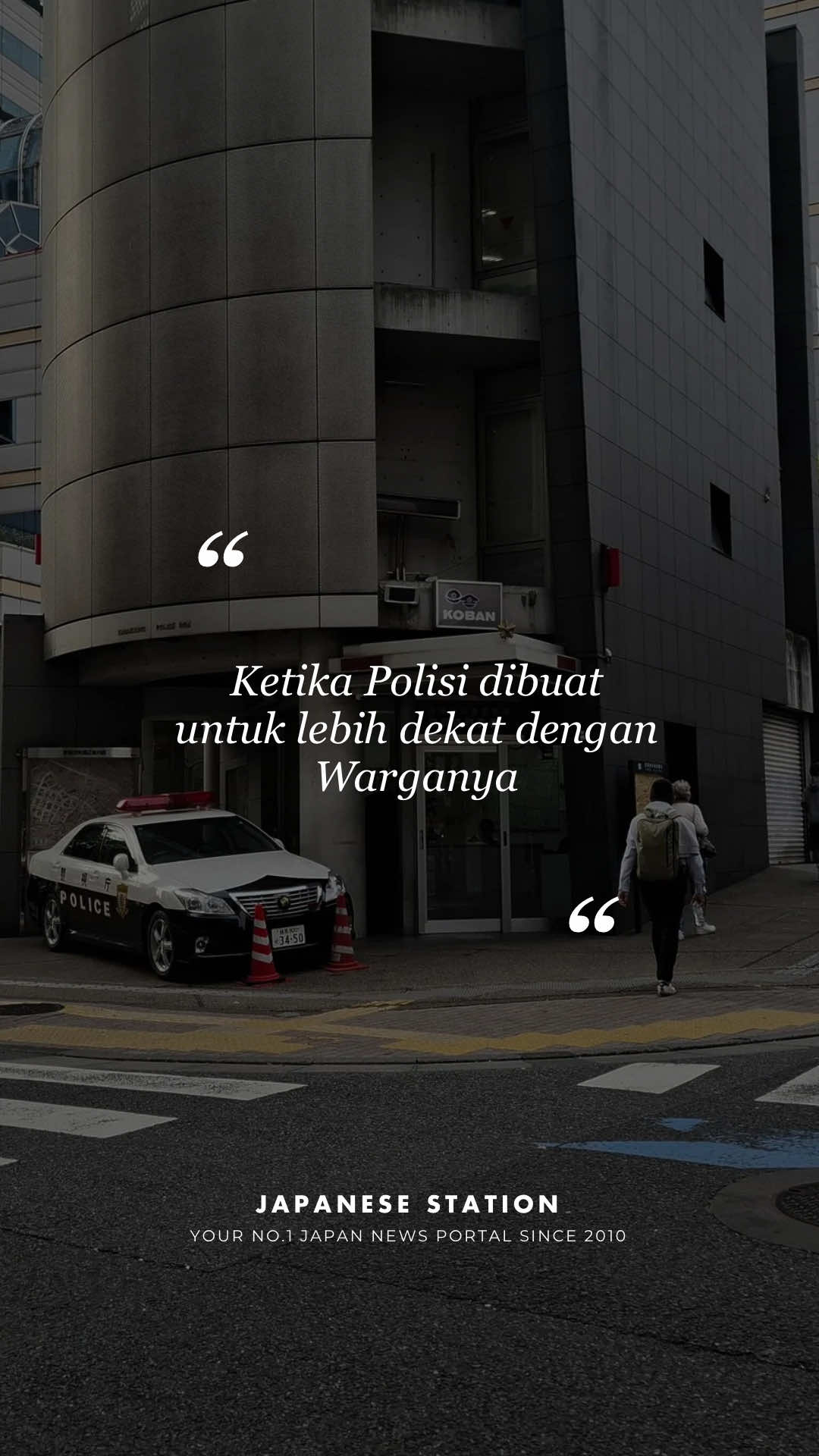 Kalau kalian tersesat, ada ancaman, atau mencari informasi barang hilang di Jepang, kalian bisa mendatangi pos polisi dengan tulisan KOBAN yang tersebar di banyak daerah di Jepang.  Ada yang punya pengalaman berurusan dengan polisi di Jepang?  #Polisi #PolisiJepang #JapanPolice #KOBAN